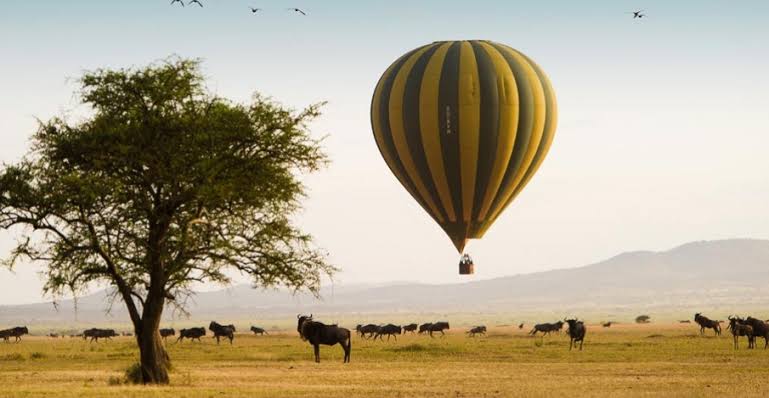 Balloon Safari in Tanzania